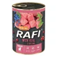 Dolina Noteci RAFI Junior Dog with Veal - Консервированный корм с телятиной, голубикой и клюквой для щенков (паштет); 400 г