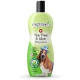 Espree (Эспри) Tea Tree & Aloe Shampoo - Шампунь с маслом чайного дерева и алоэ вера, при сухости кожи для собак; 591 мл