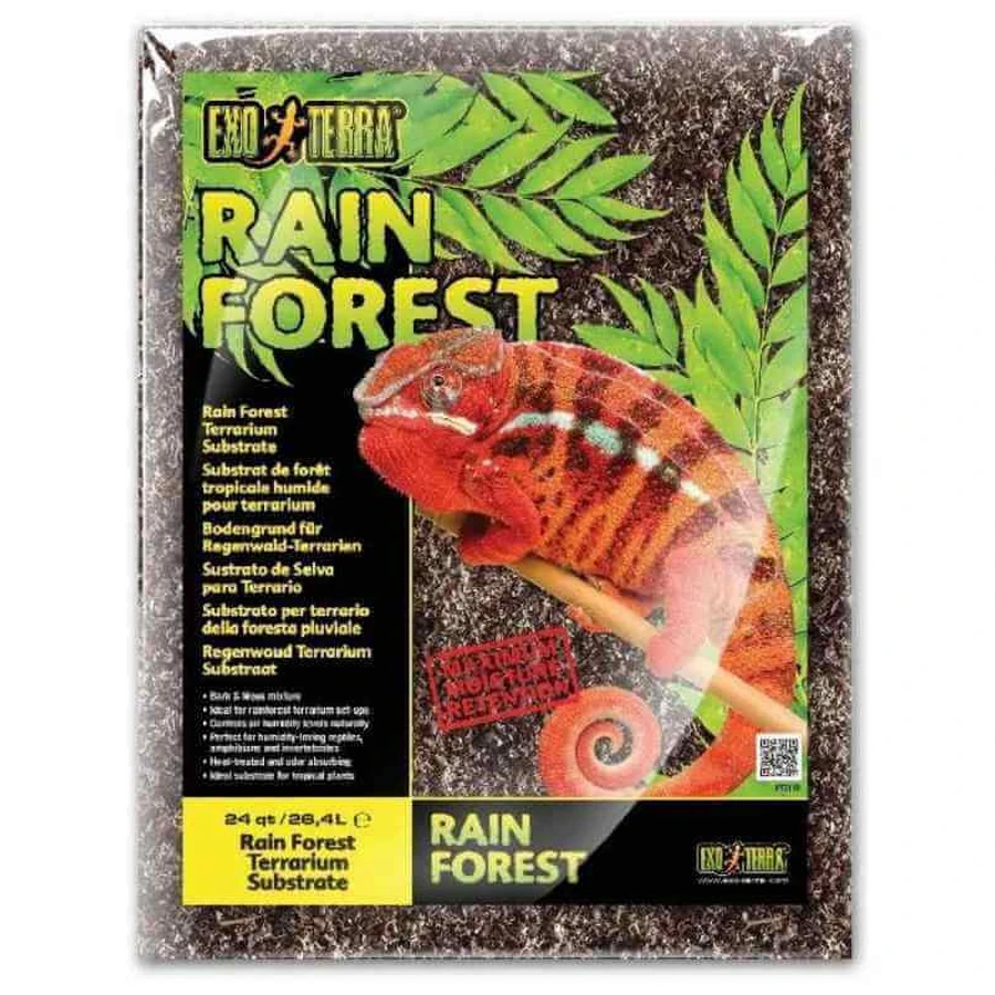 Exo Terra (Екзо Терра) Rain Forest substrate - Наповнювач, змішаний субстрат для тераріуму; 8,8 л: ціни та характеристики