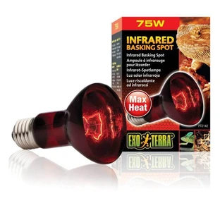 Exo Terra (Экзо Терра) Infrared Basking Spot - Лампа накаливания инфракрасная для террариума; 75W