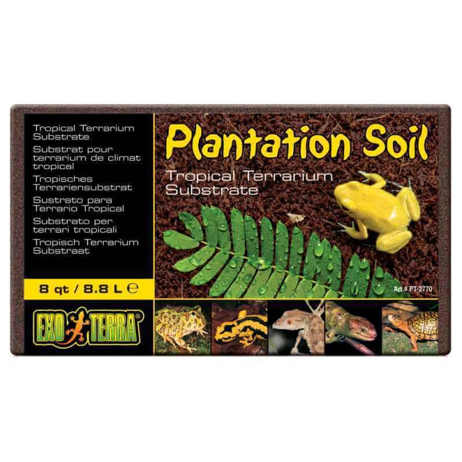 Exo Terra (Екзо Терра) Plantation Soil - Наповнювач Кокосовий субстрат для тераріуму; 8,8 л: ціни та характеристики