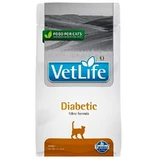 Farmina Vet Life Diabetic - Сухой лечебный корм-диета для кошек, страдающих от сахарного диабета; 400 г