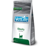 Farmina VetLife Obesity – Cухой корм-диета с мясом птицы для котов и кошек при ожирении и избыточном весе; 2 кг