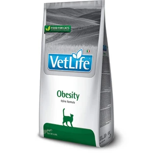 Farmina VetLife Obesity – Cухий корм-дієта з м'ясом птиці для котів та кішок при ожирінні та надмірній вазі; 2 кг