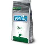 Farmina VetLife Obesity – Cухой корм-диета с мясом птицы для котов и кошек при ожирении и избыточном весе; 400 г