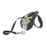 Ferplast (Ферпласт) Amigo Decor Tape - Повідець-рулетка для собак; Medium / 5 м, до 25 кг (Чорний)