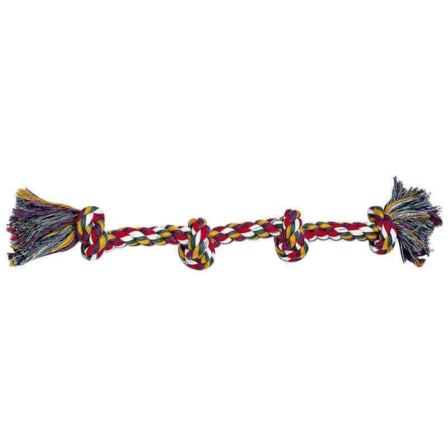 Ferplast (Ферпласт) Cotton Tug Knot - Игрушка-канат узловой для собак; Ø 2,5x52 см: цены и характеристики