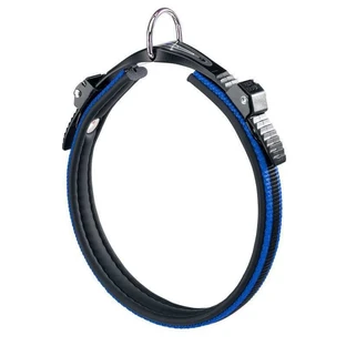 Ferplast (Ферпласт) Ergocomfort Linear C - Ошейник нейлоновый для собак; 1,5х25-33 см (Синий)