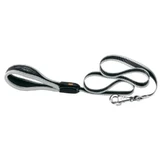 Ferplast (Ферпласт) Ergocomfort Linear G - Поводок короткий нейлоновый для собак; 2,5х120 см (Серый)