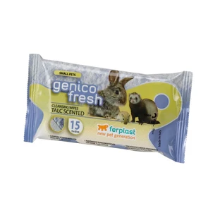 Ferplast (Ферпласт) Genico Fresh Rodent Talc - Очищуючі серветки для гризунів; 15 шт./уп.