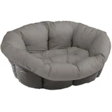 Ferplast (Ферпласт) Sofa Cushion - Подушка з бавовни для пластикового лежака для собак великих порід; 96х71х32 см (Сірий)