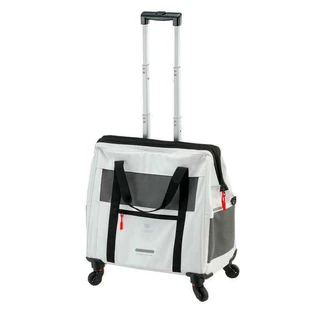 Ferplast Voyager Trolley - Сумка-переноска на колесах для кошек и собак мелких пород; 46х26х48 см (Белый)