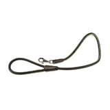Ferplast (Ферпласт) Derby G - Повідець шкіряний для собак; 1,2x60 см (Чорний)