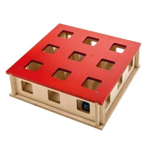 Ferplast (Ферпласт) Magic Box - Деревянная игрушка для кошек; 27x27x8,5 см