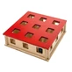 Ferplast (Ферпласт) Magic Box - Деревянная игрушка для кошек; 27x27x8,5 см