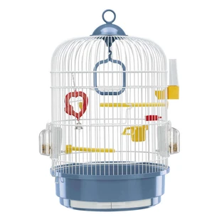 Ferplast (Ферпласт) Cage Regina - Клетка для попугаев, канареек и мелких экзотических птиц; 32,5x49 см (Белый)