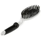 Ferplast (Ферпласт) GRO 5759 и 5760 PREMIUM BRUSH - Щетка для собак, кошек и кроликов; GRO 5760 (Бело-чёрный)