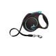 Flexi (Флекси) Black Design S - Поводок-рулетка для собак мелких и средних пород, лента (5 м, до 15 кг); S (Голубой)