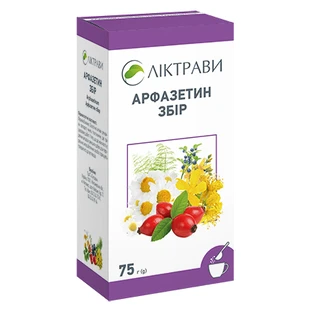 Арфазетин збір пачка 75 г, з внутр. пакетом