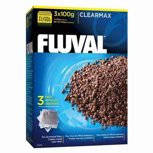 Fluval (Флювал) ClearMax - Наполнитель для фильтров Fluval (для удаления фосфатов, нитритов и нитратов); 3 шт./уп.