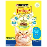 Friskies (Фрискис) - Сухой корм с лососем, тунцом и овощами для стерилизованных кошек; 10 кг