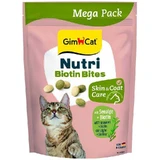 GimCat Nutri Biotin Bites - Витаминизированные лакомства для улучшения состояния шерсти и кожи для кошек; 425 г