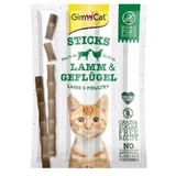 GimСat (ДжимКет) Sticks - Смаколик з ягням та куркою для котів; 20 г Sale!