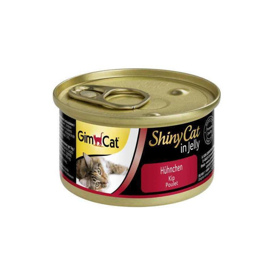 GimCat (ДжимКет) ShinyCat - Консервований корм з куркою для котів; 70 г: ціни та характеристики