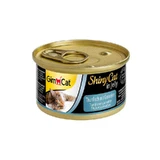 GimCat (ДжимКет) ShinyCat - Консервований корм з тунцем та креветками для котів; 70 г