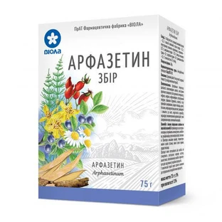 Арфазетин збір пачка 75 г, з внутр. пакетом