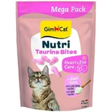 GimCat Nutri Taurine Bites Quark - Витаминизированные лакомства с мягким сыром и таурином для кошек; 425 г
