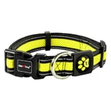 GimDog (ДжимДог) Alfresco Mesh Collars - Ошейник для собак из двойного неопрена; 2х28-40 см (Желтый)