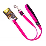 GimDog (ДжимДог) Harlem Nylon Leashes – Поводок для собак из нейлона; 2х120 см (Розовый)