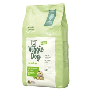 Green Petfood (Грін Петфуд) VeggieDog Grainfree Adult - Сухий вегетаріанський корм для дорослих собак із картоплею та горохом; 10 кг