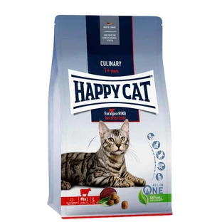 Happy Cat (Хеппи Кэт) Culinary Adult Voralpen-Rind - Сухой корм с говядиной для взрослых котов; 4 кг