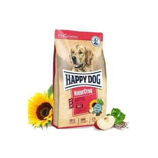 Happy Dog (Хеппи Дог) NaturCroq Active - Сухой корм с мясом домашней птицы для взрослых активных собак; 15 кг