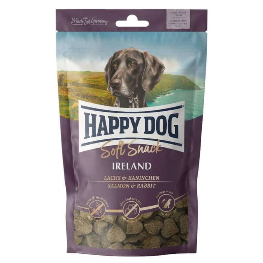 Happy Dog (Хеппи Дог) SoftSnack Ireland - Мягкие снеки с лососем и кроликом для собак различных пород; 100 г: цены и характеристики