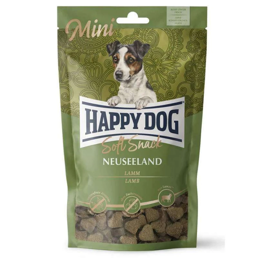 Happy Dog (Хеппи Дог) SoftSnack Mini Neuseeland - Мягкие снеки с ягненком и рисом для собак мелких пород; 100 г: цены и характеристики