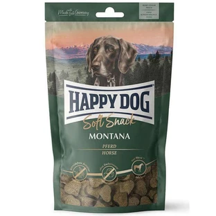 Happy Dog (Хеппи Дог) SoftSnack Montana - Мягкие снеки с кониной для собак различних пород; 100 г