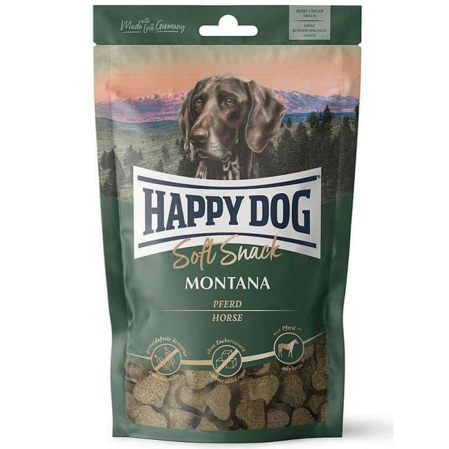 Happy Dog (Хеппи Дог) SoftSnack Montana - Мягкие снеки с кониной для собак различних пород; 100 г: цены и характеристики