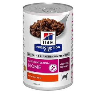 Hill's PD Gastrointestinal Biome - Консервований корм-дієта з куркою при розладах травлення для собак; 370 г