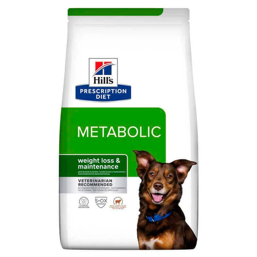 Hill's Prescription Diet Metabolic Weight Lossamp;Maintenance - Корм-дієта з ягням та рисом для контролю і зниження ваги у собак усіх порід; 1,5 кг: ціни та характеристики