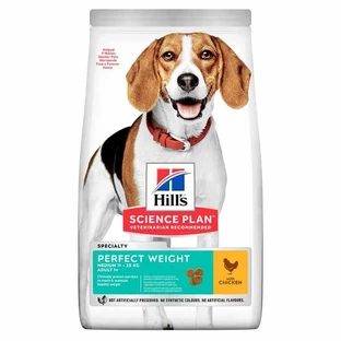 Hill's Science Plan Adult Light Perfect Weight Medium - Сухой корм с курицей для взрослых собак средних пород от 1 года; 2 кг