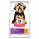 Hill's Science Plan Adult Sensitive Stomach amp; Skin Small amp; Mini with Chicken - Сухий корм з куркою для дорослих собак дрібних і міні порід від 1 року; 1,5 кг