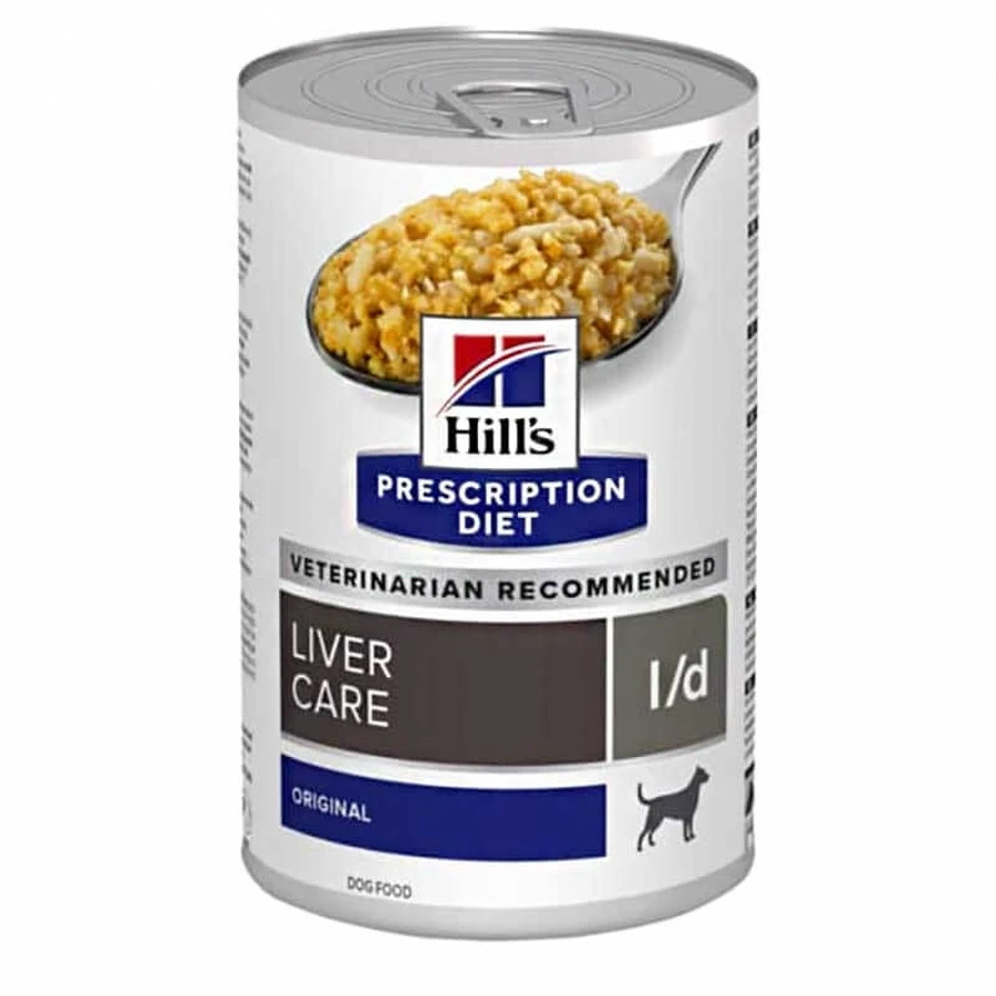 Hill's Wet PD Canine l/d Liver Care - Консервований корм-дієта для собак при захворюванні печінки; 370 г: ціни та характеристики