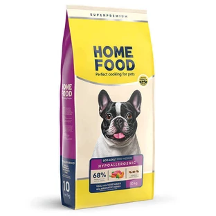 Home Food Hypoallergenic - Сухой корм с телятиной, овощами и травами для взрослых собак мелких и средних пород; 10 кг