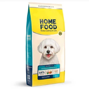 Home Food Hypoallergenic Adult Mini - Гіпоалергенний сухий корм з фореллю та рисом для дорослих собак дрібних порід; 10 кг