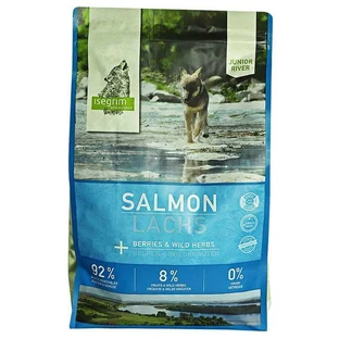 Isegrim (Ізегрім) River Junior Salmon with Berries - Сухий корм з лососем, ягодами і дикорослими травами для цуценят; 3 кг