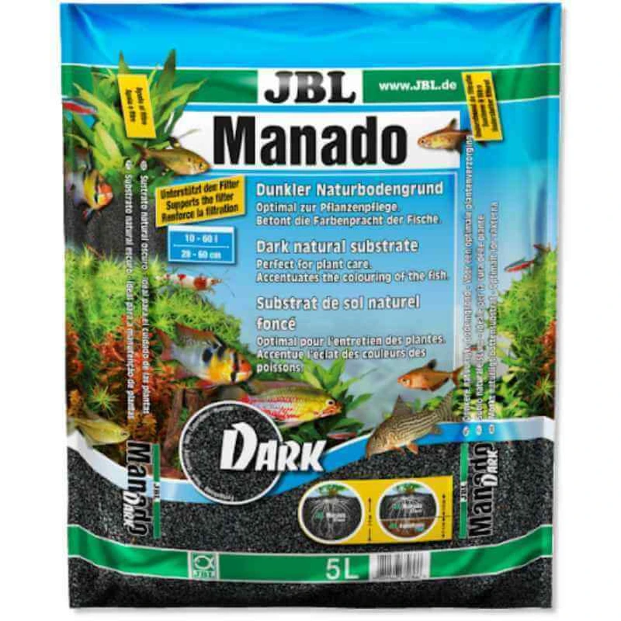 JBL (ДжіБіЕль) Manado Dark - Темний натуральний субстрат для акваріумів; 5 л: ціни та характеристики