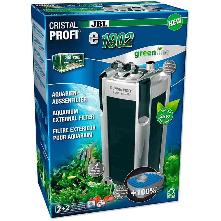JBL (ДжіБіЕль) CristalProfi greenline external filter - Зовнішній фільтр для акваріумів; e1902: ціни та характеристики
